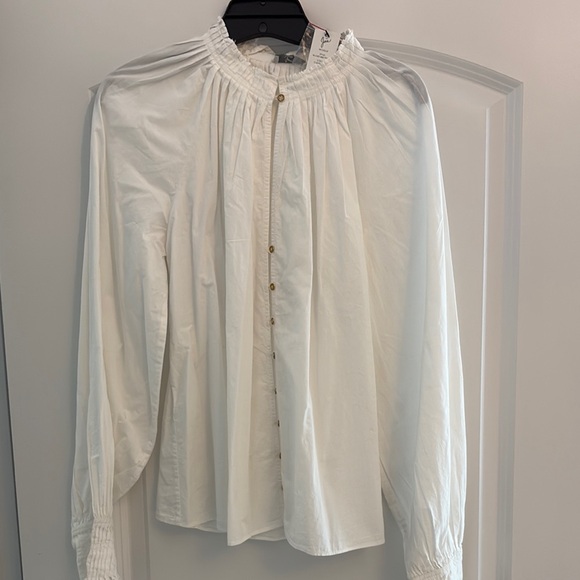 Joie White Blouse - Picture 1 of 6